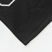Trotse senior 2026 afstudeerklas middelbare school fleece deken (Hoek)
