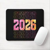 Trotse senior 2026 middelbare school afstuderen ma muismat (Met muis)