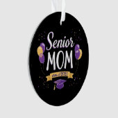 Trotse Senior Mom Class van 2025 Ornament (voorkant)