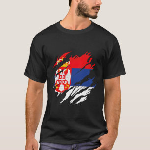 Trotse Servische Vlaggenfans Servië T-shirt