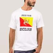Trotse Siciliaan T-shirt (Voorkant)