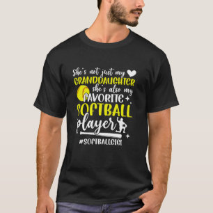 Trotse softbal gigi oma gigi van een softbal spel t-shirt
