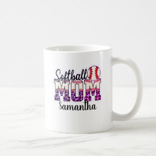 Trotse softbal moeder leven koffiemok