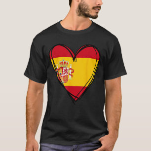Trotse Spaanse Jongen Meisje Tante Vader Moeder Sp T-shirt