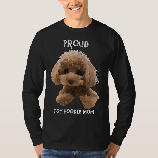 Trotse Speelgoed poedel mam T-shirt (Voorkant)