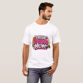 Trotse sportmoeder t-shirt (Voorkant volledig)