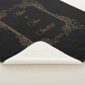 Trotse Steampunk Sprookjeshuwelijk Sherpa Deken (3/4)