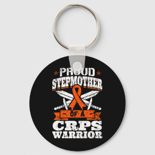 Trotse stiefmoeder van een CRPS Warrior RSD Awaren Sleutelhanger