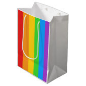 Trotse Strepen Medium Cadeauzakje (Voorkant Gekanteld)