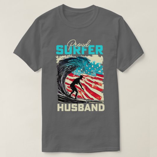 Trotse Surfer Hus T-shirt (Design voorkant)