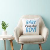 Trotse Tante Baby Boy T-shirts en geschenken Kussen (Stoel)
