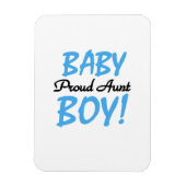 Trotse Tante Baby Boy T-shirts en geschenken Magneet (Verticaal)