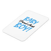 Trotse Tante Baby Boy T-shirts en geschenken Magneet (Linkerzijde)