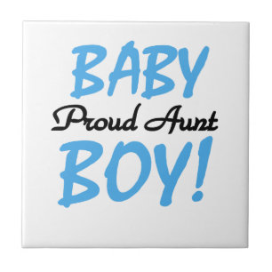 Trotse Tante Baby Boy T-shirts en geschenken Tegeltje
