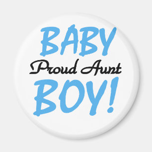 Trotse Tante Baby Jongen Tshirts en Geschenken Magneet