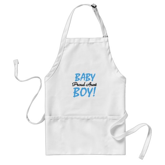 Trotse Tante Baby Jongen Tshirts en Geschenken Standaard Schort (Voorkant)