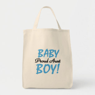 Trotse Tante Baby Jongen Tshirts en Geschenken Tote Bag