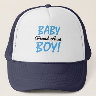 Trotse Tante Baby Jongen Tshirts en Geschenken Trucker Pet