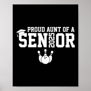 Trotse Tante Senior 2025 Bowling Player CL van 202 Poster