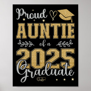 Trotse tante van een CL van 2025 Afstuderen voor G Poster