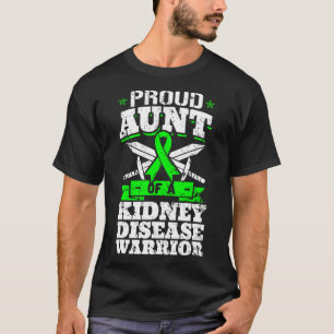 Trotse tante van een nierziekte krijger nierziekte t-shirt