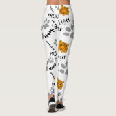 Trotse tijger Tamer Leggings (Achterkant)