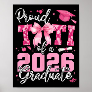 Trotse Titi Van 2026 Afgestudeerde Senior Coquette Poster
