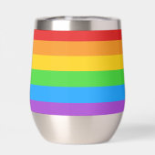 Trotse toast: regenboogvlag (Achterkant)