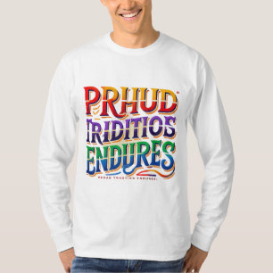 "Trotse traditie duurt voort" veelkleurig T-shirt