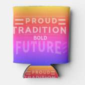 Trotse traditie Heldere toekomst Blikjeskoeler (Voorkant)