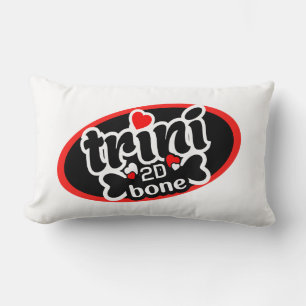 Trotse Trini 2D Bot Grappige Trinidadiaanse Gezegd Kussen