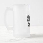 Trotse Trini 2D Bot Grappige Trinidadiaanse Uitdru Matglas Bierpul (Links)