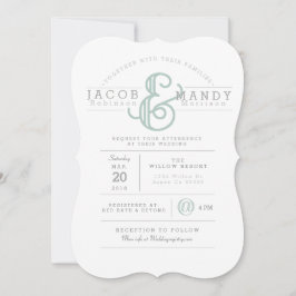 Trotse Trouwkaart Uitnodiging