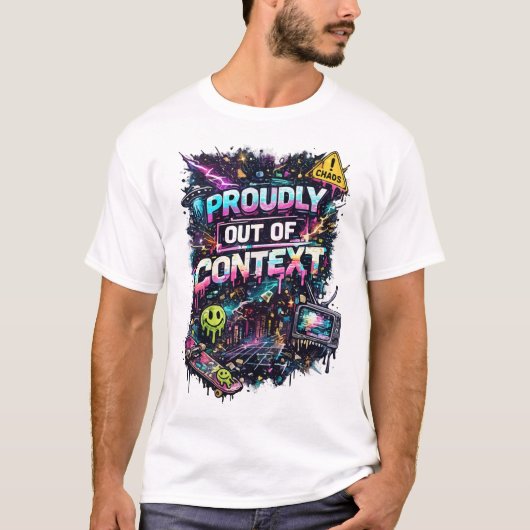 Trotse Uit Hun Context T-shirt (Voorkant)