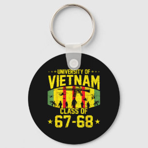 Trotse Universiteit Van Vietnam Oorlogsveteraan Cl Sleutelhanger