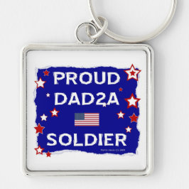 Trotse Vader 2A Soldaat Sleutelhanger