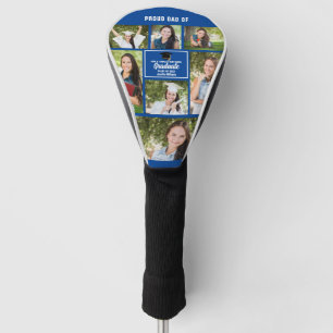 Trotse vader Afstuderen fotocollage Vaderdag Golfheadcover