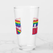 Trotse Vader Gay Pride Glas (Links)