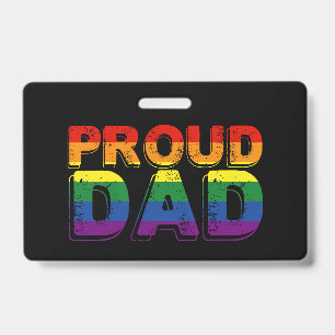 Trotse Vader LGBT Ouder Gay Pride Vader Badge