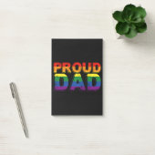 Trotse Vader LGBT Ouder Gay Pride Vader Post-it® Notes (Kantoor)