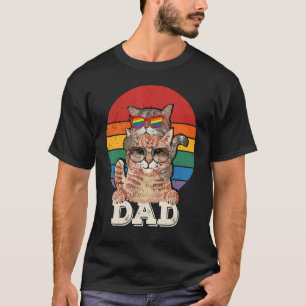 Trotse Vader Lgbtqia  Lgbt Ouder Pride Vader Als K T-shirt
