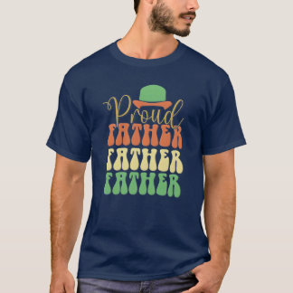 Trotse Vader retro T-shirt