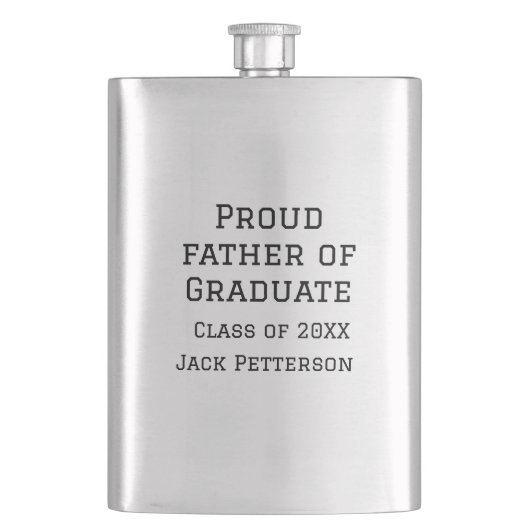 Trotse vader van afstuderen klasse van 20XX voeg n Flacon (Voorkant)