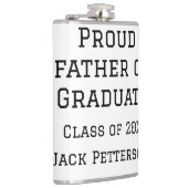 Trotse vader van afstuderen klasse van 20XX voeg n Heupfles (Rechts)