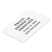 Trotse vader van afstuderen klasse van 20XX voeg n Magneet (Linkerzijde)