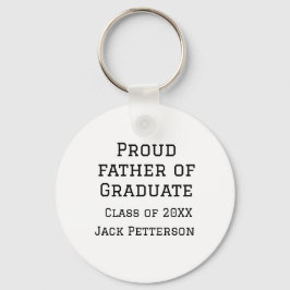 Trotse vader van afstuderen klasse van 20XX voeg n Sleutelhanger