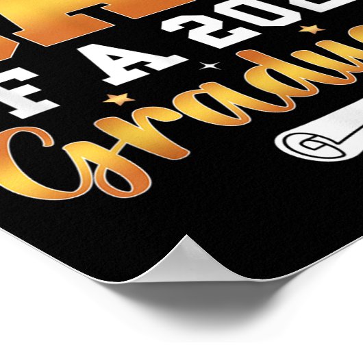 Trotse vader van een 2025 Afstuderen senior CL van Poster (Hoek)