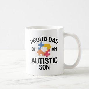 Trotse Vader Van Een Autistische Zoon Koffiemok