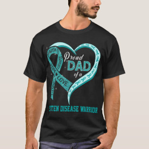 Trotse vader van een Batten ziekte krijger T-shirt