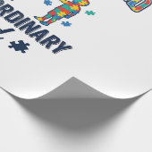 Trotse vader van een buitengewoon kind autisme vec cadeaupapier (Hoek)